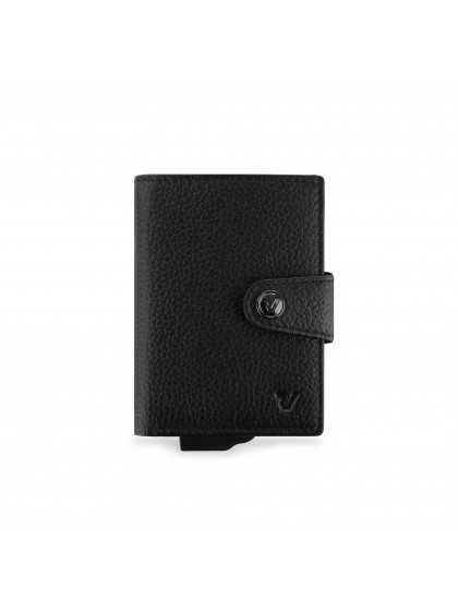 Iron 4.0 Book Credit Card Holder With Cash Pocket